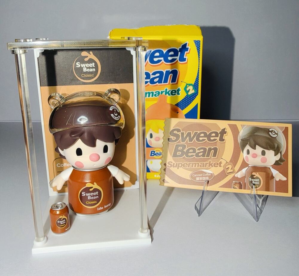 POP MART × Sweet Bean Supermarket Series 2 Blind Box Confirmed Canned Coffee